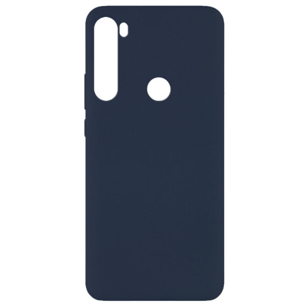 Чехол Silicone Cover Full without Logo (A) для Xiaomi Redmi Note 8T Синий / Midnight blue (is_00000037386_15)
