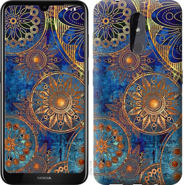 

Чехол на Nokia 3.2 Золотой узор (04798)