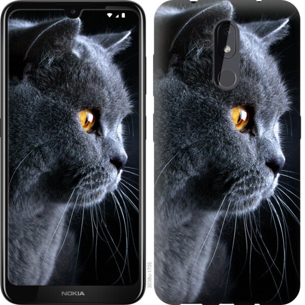 

Чехол на Nokia 3.2 Красивый кот (04798)