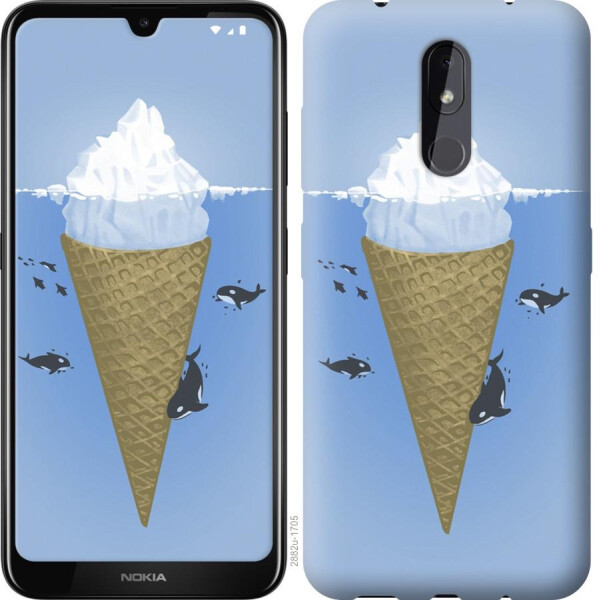 

Чехол на Nokia 3.2 Мороженое Айсберг (04798)