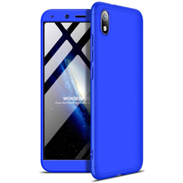 

Пластиковая накладка GKK LikGus 360 градусов (opp) для Xiaomi Redmi 7A Синий (is_00000037243_4)