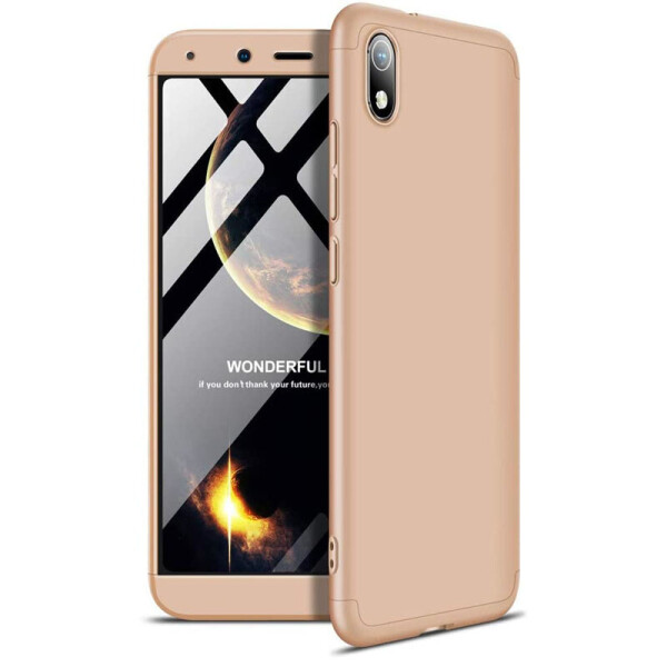 

Пластиковая накладка GKK LikGus 360 градусов (opp) для Xiaomi Redmi 7A Золотой (is_00000037243_1)