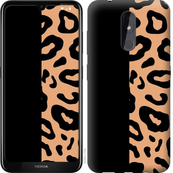 

Чехол на Nokia 3.2 Пятна леопарда (04798)