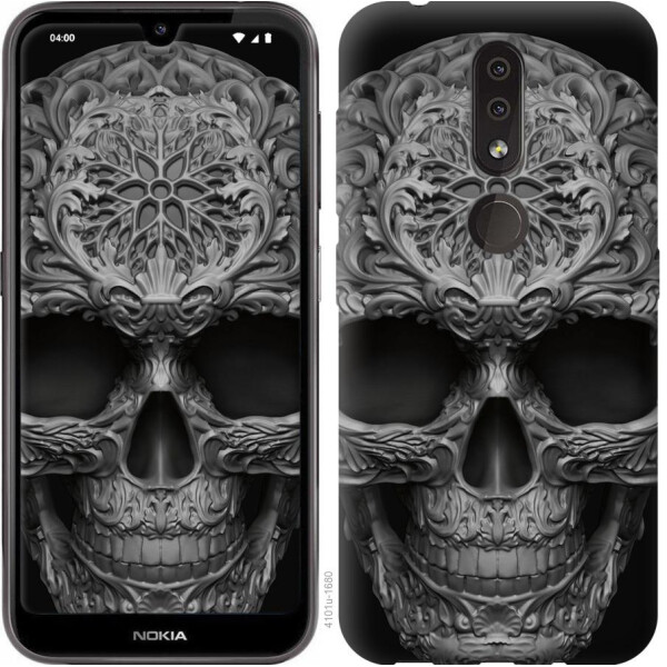 

Чехол на Nokia 4.2 skull-ornament (04798)
