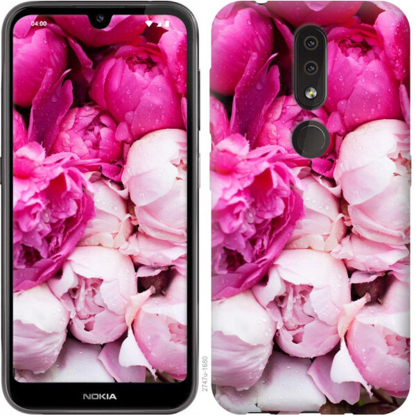 

Чехол на Nokia 4.2 Розовые пионы (04798)