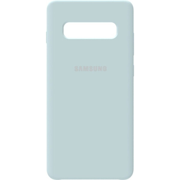 

Чехол-накладка Samsung Silicone Case Galaxy S10+ Sky Blue (bz_F_97499)