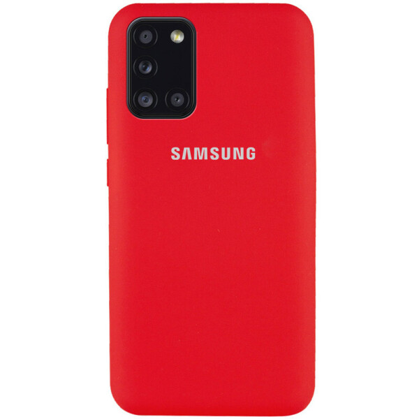 

Чехол Silicone Cover Full Protective (AA) для Samsung Galaxy A31 Красный / Red (is_00000036648_7)