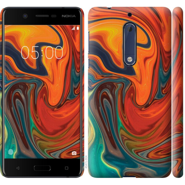 

Чехол на Nokia 5 Абстрактный фон (04798)