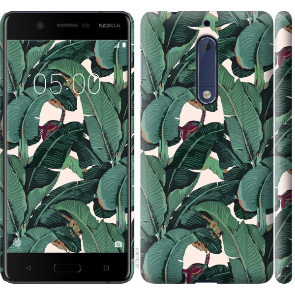 

Чехол на Nokia 5 Банановые листья (04798)