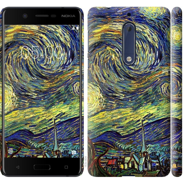 

Чехол на Nokia 5 Винсент Ван Гог. Звёздная ночь (04798)