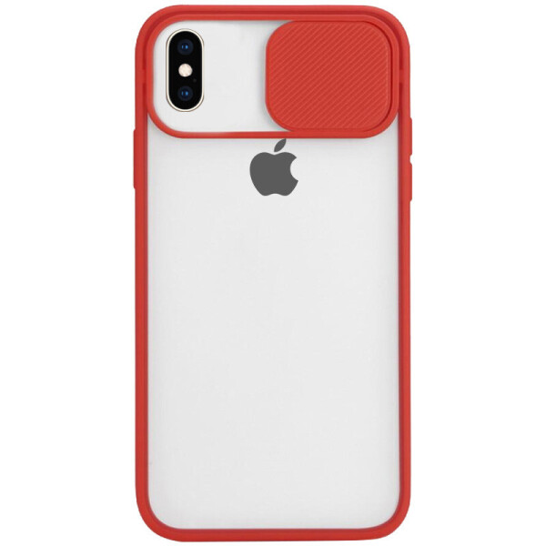 

Чехол Camshield mate TPU со шторкой для камеры для Apple iPhone X / XS (5.8") Красный (is_00000036493_2)