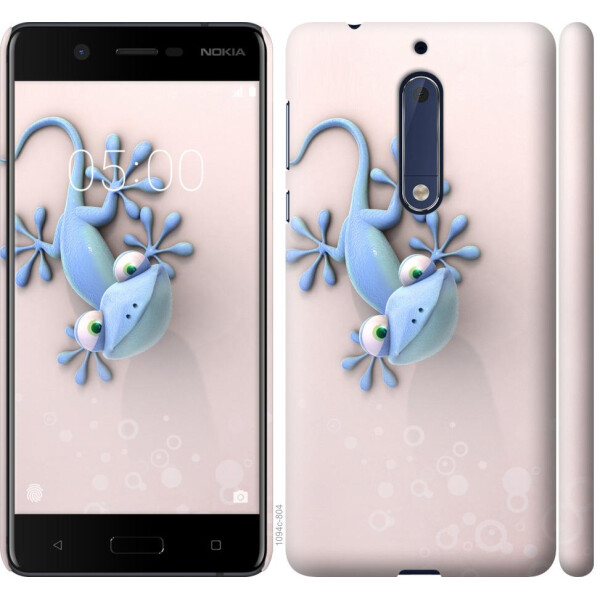 

Чехол на Nokia 5 Геккончик (04798)