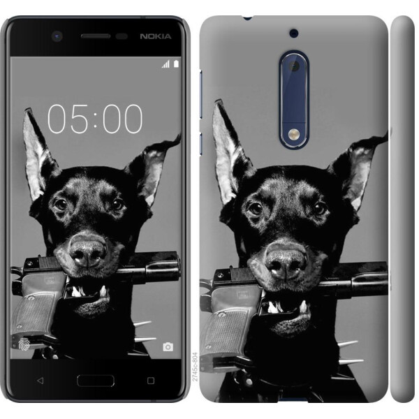 

Чехол на Nokia 5 Доберман (04798)