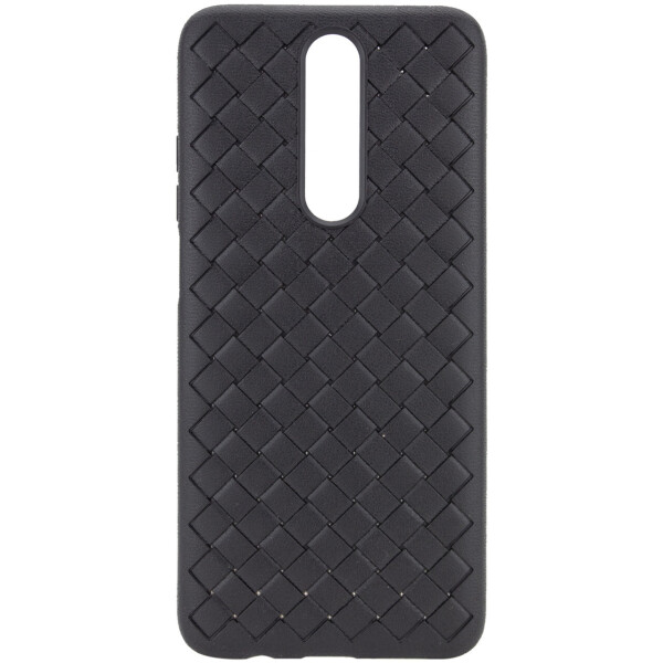 

PU чехол-накладка Epik Weaving series для Xiaomi Redmi K30 / Poco X2