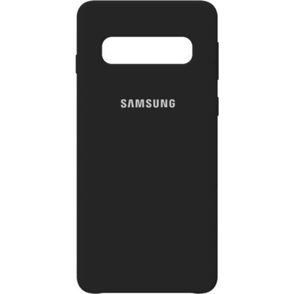 

Чехол-накладка Samsung Silicone Case Galaxy S10 Black (bz_F_97490)