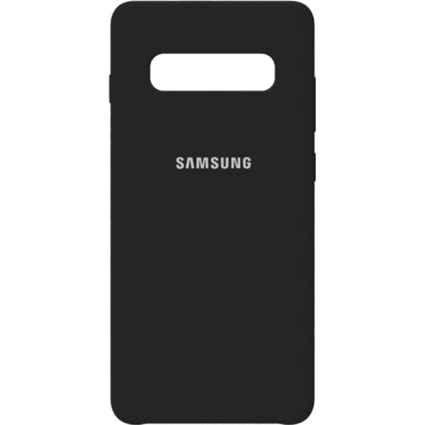 

Чехол-накладка Samsung Silicone Case Galaxy S10+ Black (bz_F_97497)