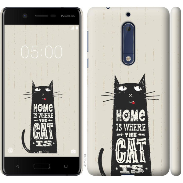 

Чехол на Nokia 5 Кот (04798)