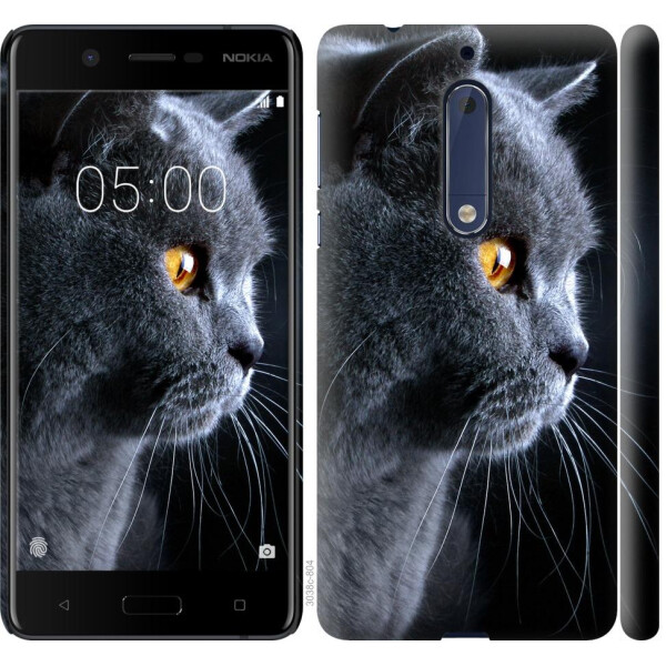 

Чехол на Nokia 5 Красивый кот (04798)