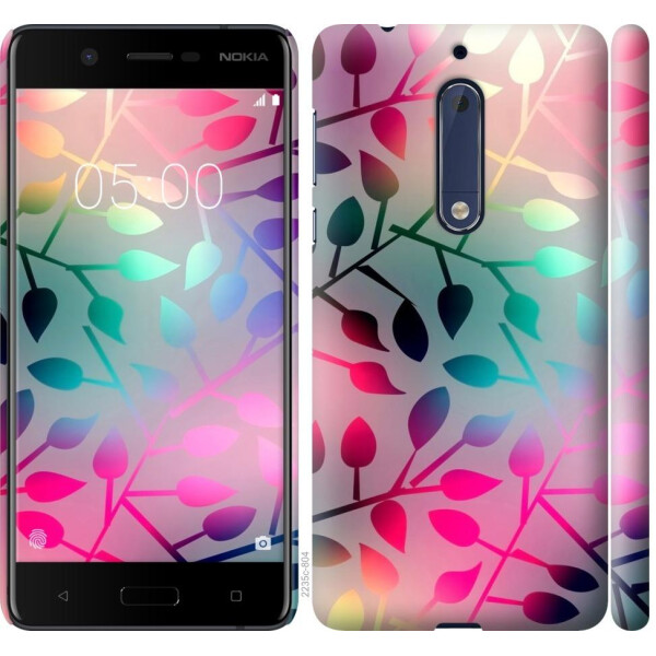 

Чехол на Nokia 5 Листья (04798)