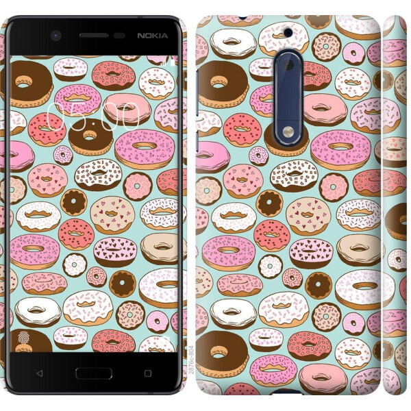 

Чехол на Nokia 5 Пончики в глазури (04798)