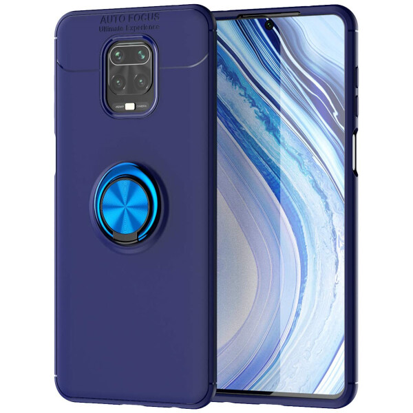 

TPU чехол Deen ColorRing под магнитный держатель (opp) для Xiaomi Redmi Note 9s/Note 9 Pro/9 Pro Max Синий / Синий (is_00000035876_2)