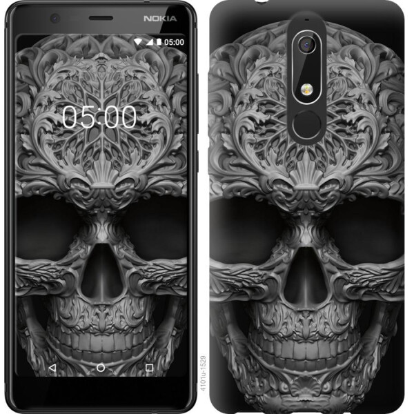

Чехол на Nokia 5.1 skull-ornament (04798)