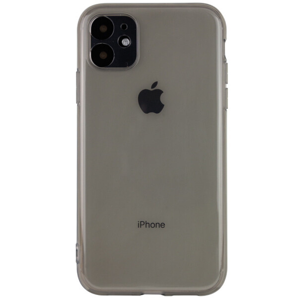 

Матовый полупрозрачный TPU чехол с защитой камеры для Apple iPhone 11 (6.1") Черный / Black (is_00000038080_1)