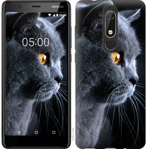 

Чехол на Nokia 5.1 Красивый кот (04798)