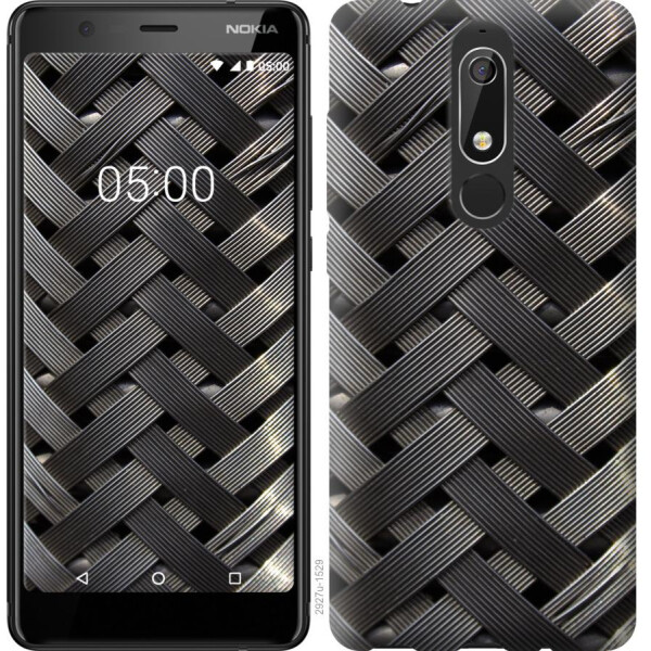 

Чехол на Nokia 5.1 Металлические фоны (04798)