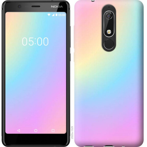 

Чехол на Nokia 5.1 Радуга 2 (04798)