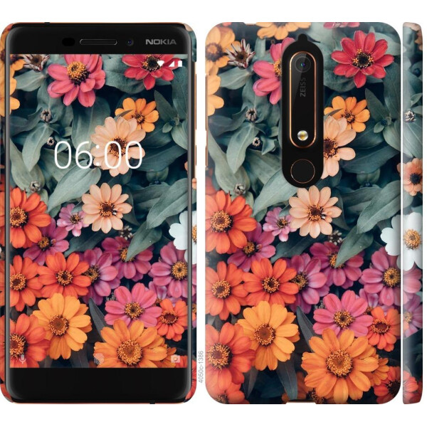 

Чехол на Nokia 6 2018 Beauty flowers (04798)