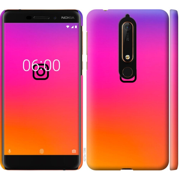 

Чехол на Nokia 6 2018 Instagram (04798)