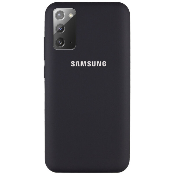 

Чехол Silicone Cover Full Protective (AA) для Samsung Galaxy Note 20 Черный / Black (is_00000037988_46)