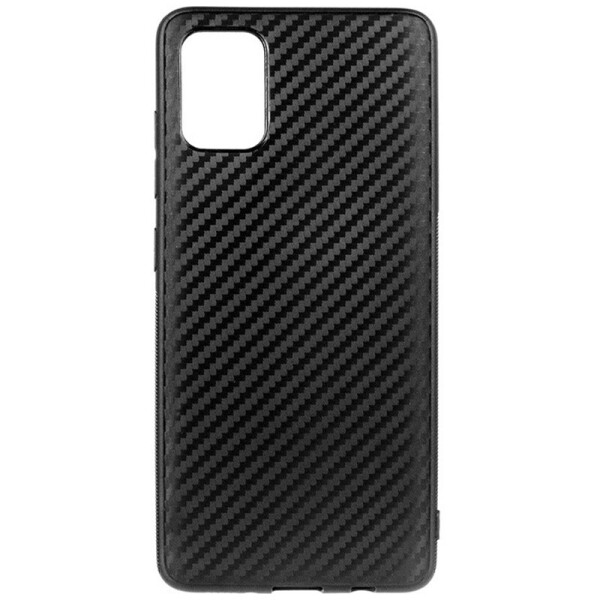 

TPU чехол Epic Carbon для Samsung Galaxy A51 Черный (is_00000037982_2)