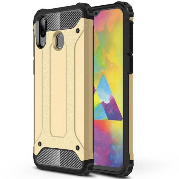 

Бронированный противоударный TPU+PC чехол Immortal для Samsung Galaxy M20
