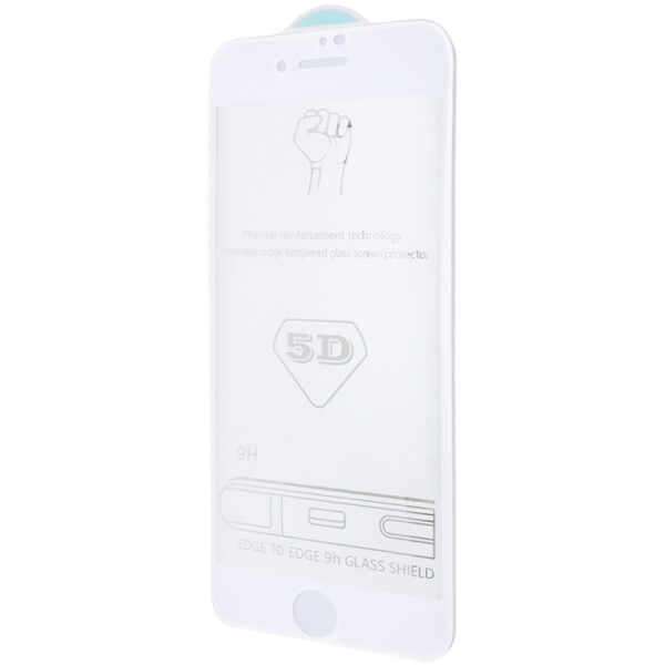 

Защитное стекло 5D Hard (full glue) (тех.пак) для Apple iPhone 6/6s (4.7")