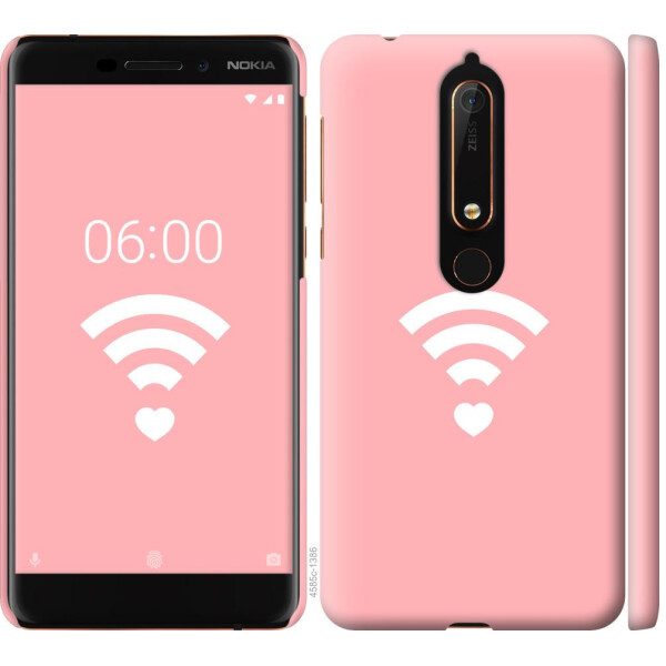 

Чехол на Nokia 6 2018 Делись любовью (04798)