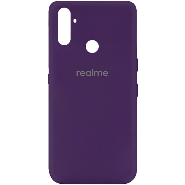 

Чехол Silicone Cover My Color Full Protective (A) для Realme C3 Фиолетовый / Purple (is_00000037426_27)