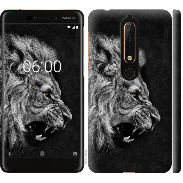 

Чехол на Nokia 6 2018 Лев (04798)