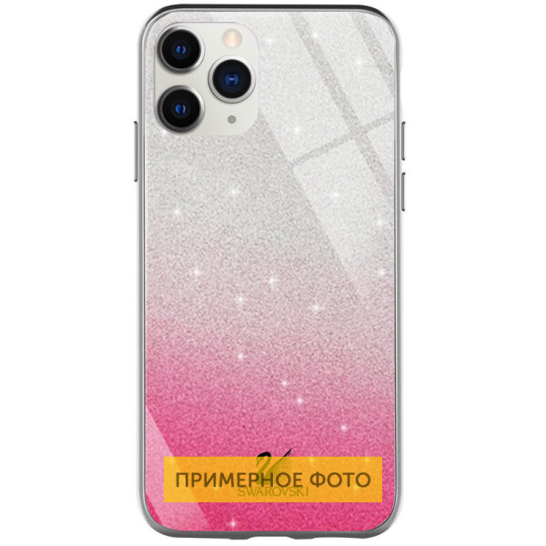 

TPU+Glass чехол Swarovski для Samsung Galaxy S20 Малиновый (is_00000034432_3)