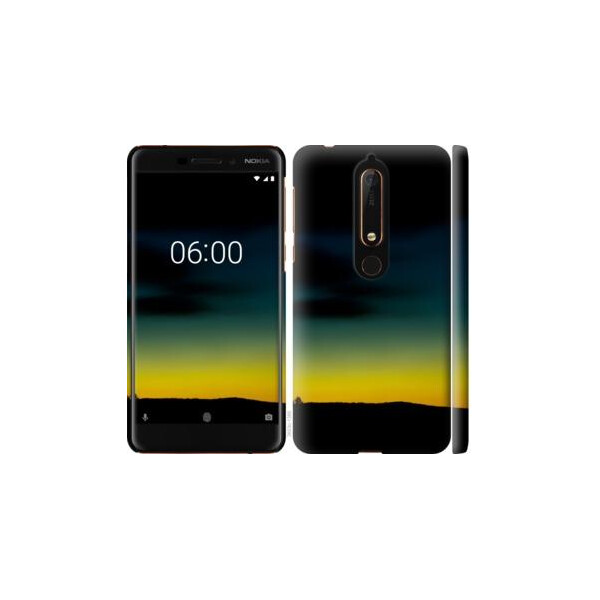 

Чехол на Nokia 6 2018 Ночное небо (04798)