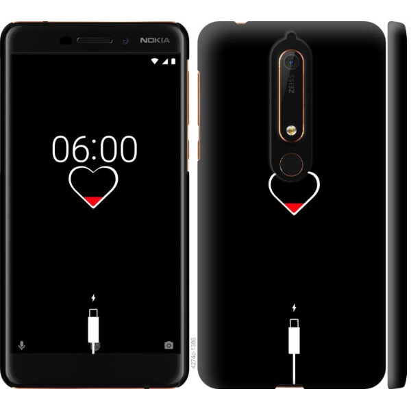 

Чехол на Nokia 6 2018 Подзарядка (04798)
