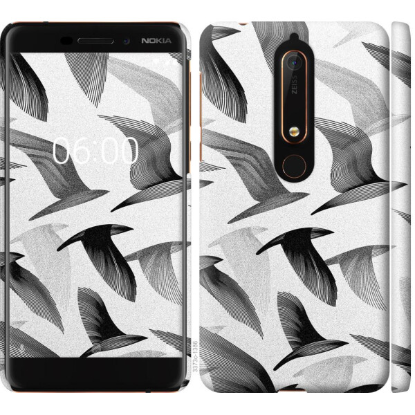 

Чехол на Nokia 6 2018 Птицы 2 (04798)