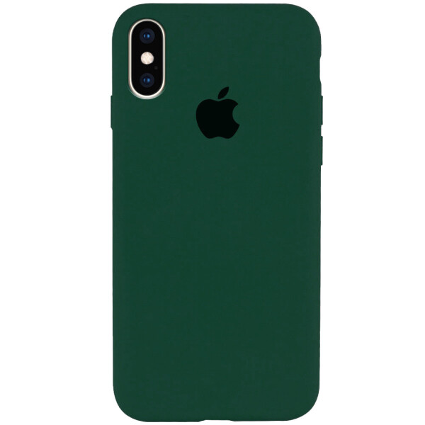 

Чехол Silicone Case Full Protective (AA) для Apple iPhone XS Max (6.5") Зеленый / Forest green (is_00000033129_39)