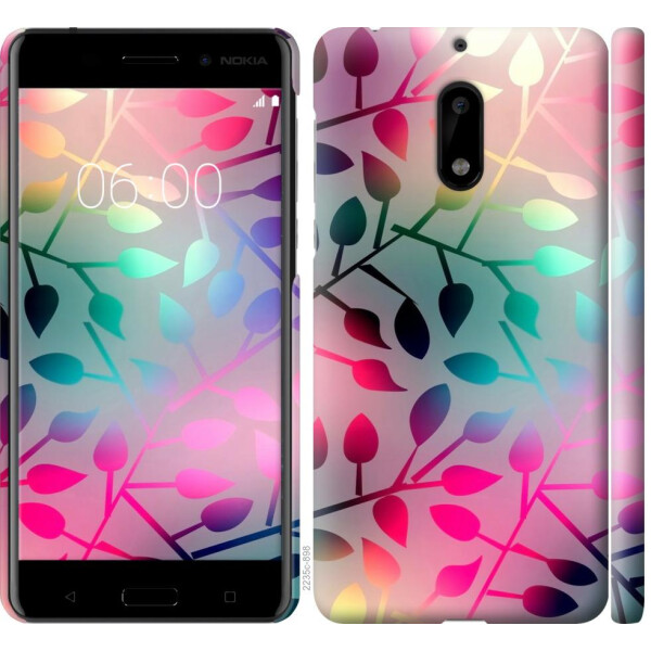 

Чехол на Nokia 6 Листья (04798)
