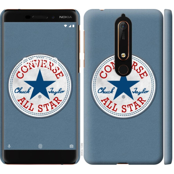 

Чехол на Nokia 6.1 Converse. All star (04798)