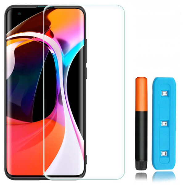 

Защитное 3D стекло Ahimsa с УФ лампой для Xiaomi Mi 10 / Mi 10 Pro