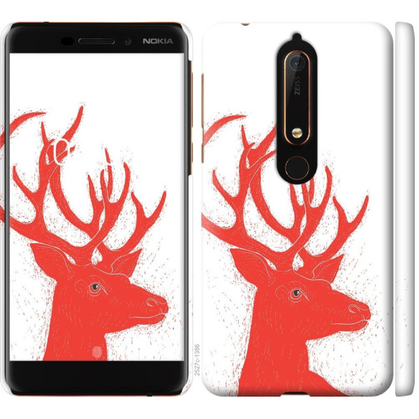 

Чехол на Nokia 6.1 Oh My Deer (04798)