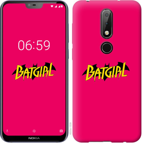 

Чехол на Nokia 6.1 Plus bat girl (04798)