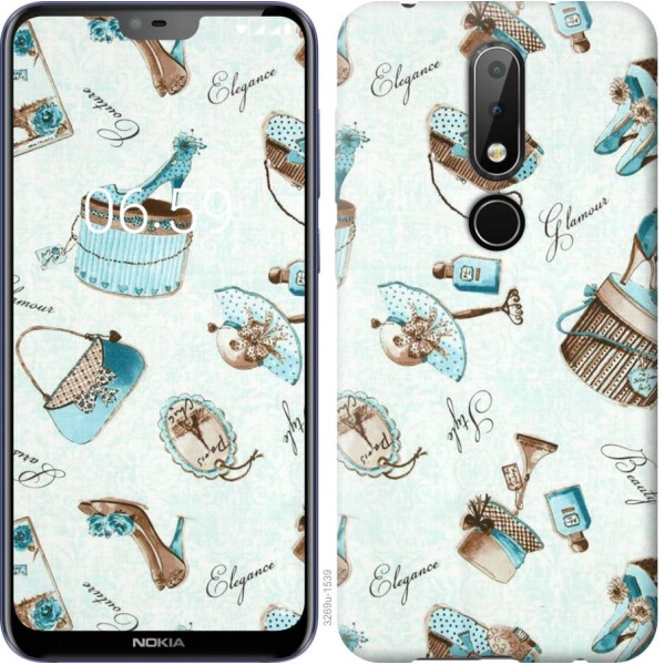

Чехол на Nokia 6.1 Plus Elegance (04798)